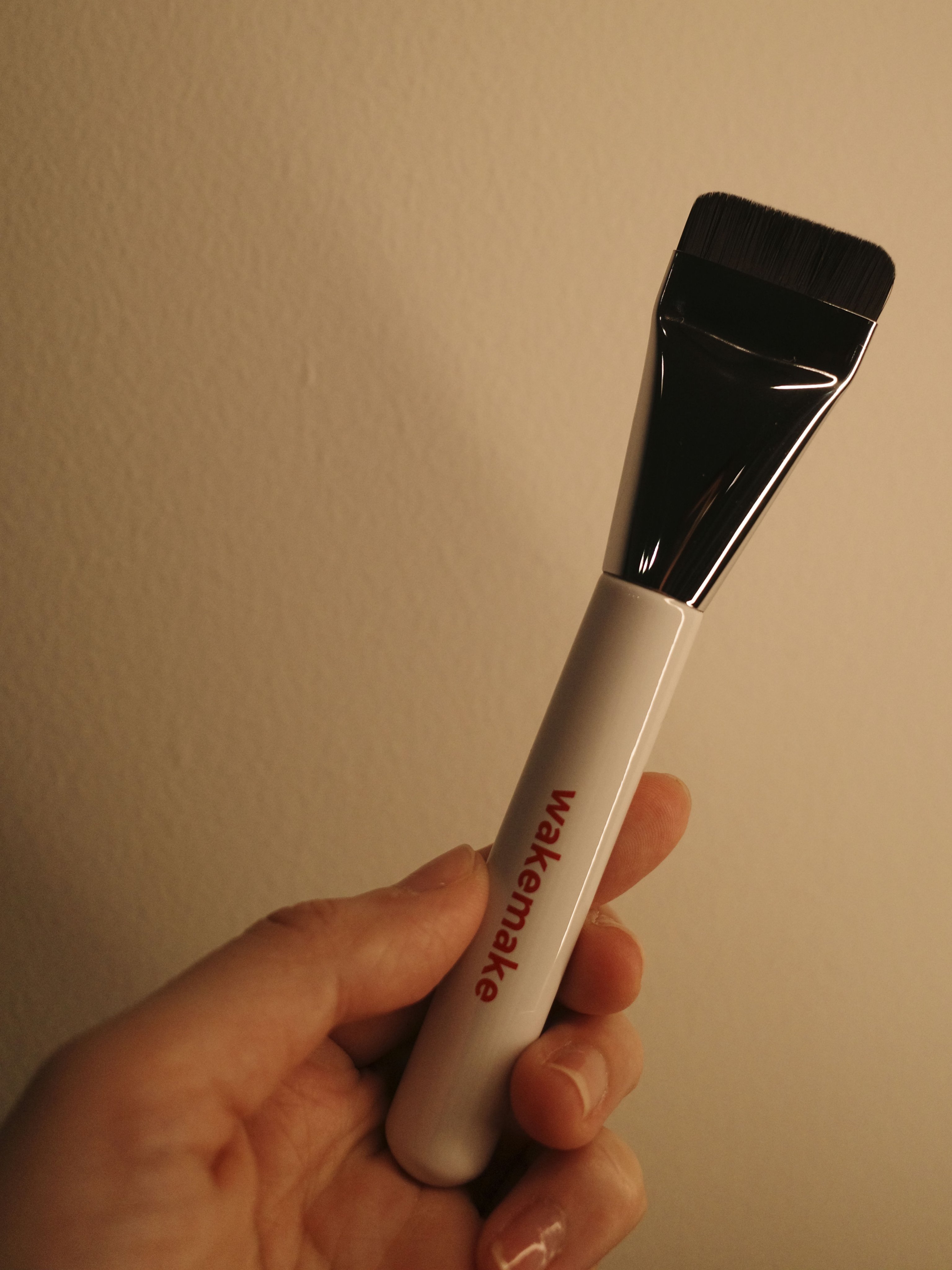 Spatula Wide Foundation Brush/wakemake/メイクブラシを使ったクチコミ（1枚目）