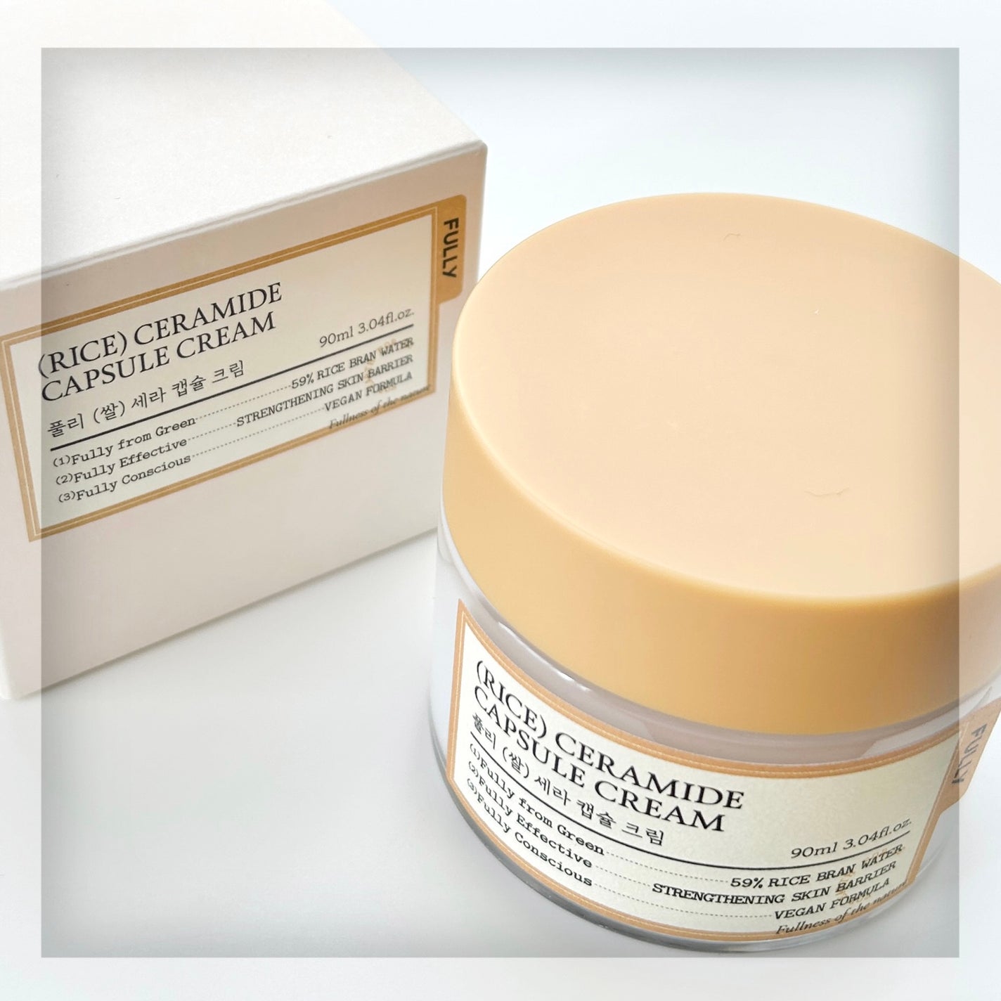 米セラミドカプセルクリーム/FULLY/フェイスクリームを使ったクチコミ(6枚目)