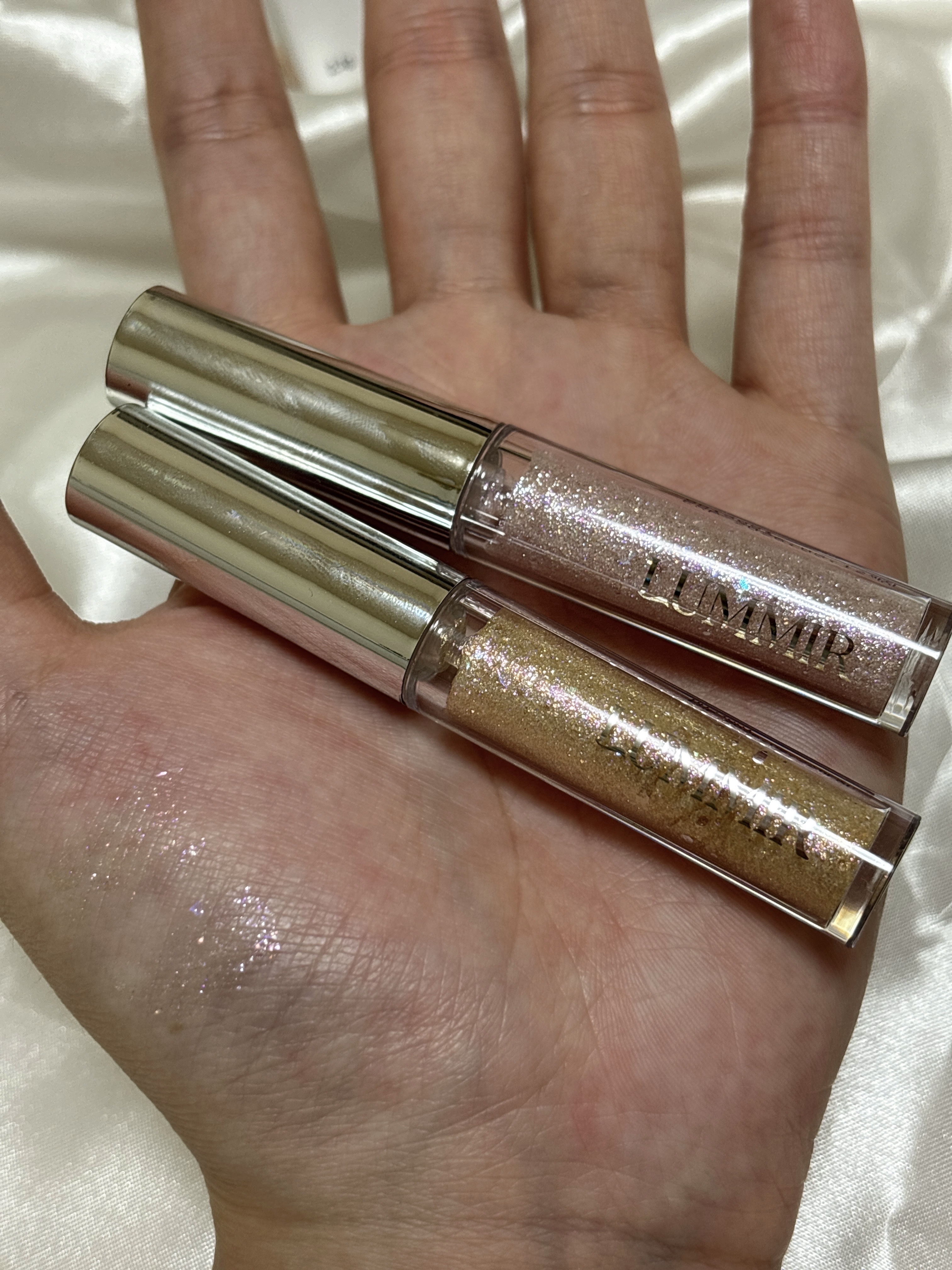 オン ザ ステージリキッドグリッター/Lummir/グリッターを使ったクチコミ（3枚目）