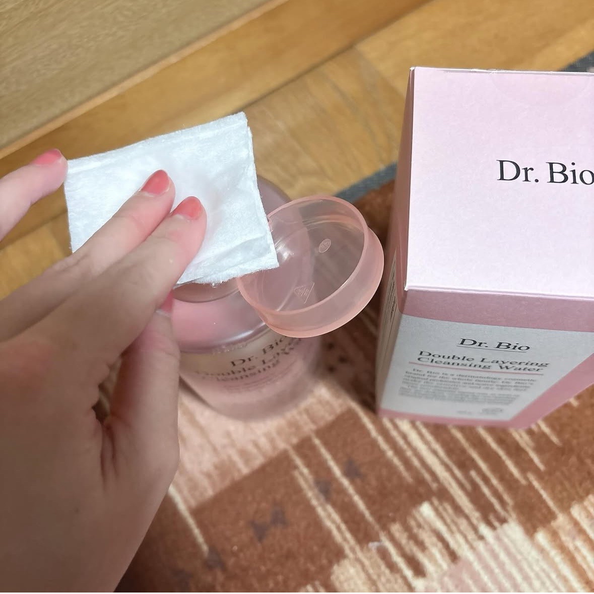 ダブルレイヤリングクレンジングウォーター/Dr.Bio/クレンジングウォーターを使ったクチコミ（2枚目）