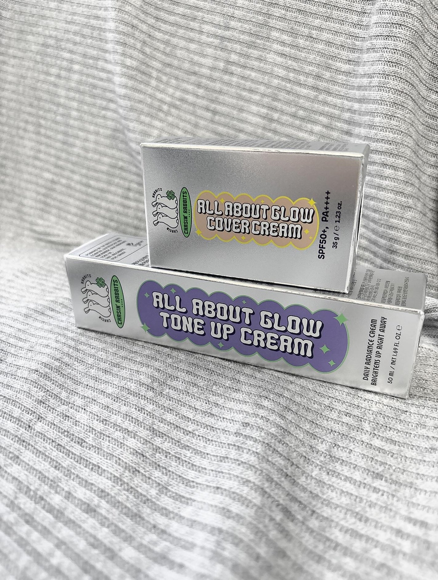 オールアバウトグロウトーンアップクリーム/CHASIN'RABBITS/化粧下地を使ったクチコミ(2枚目)