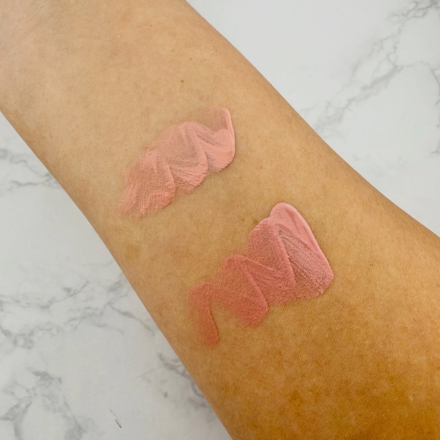 ペタルドロップリキッドブラッシャー/DEAR DAHLIA/リキッドチークを使ったクチコミ(3枚目)