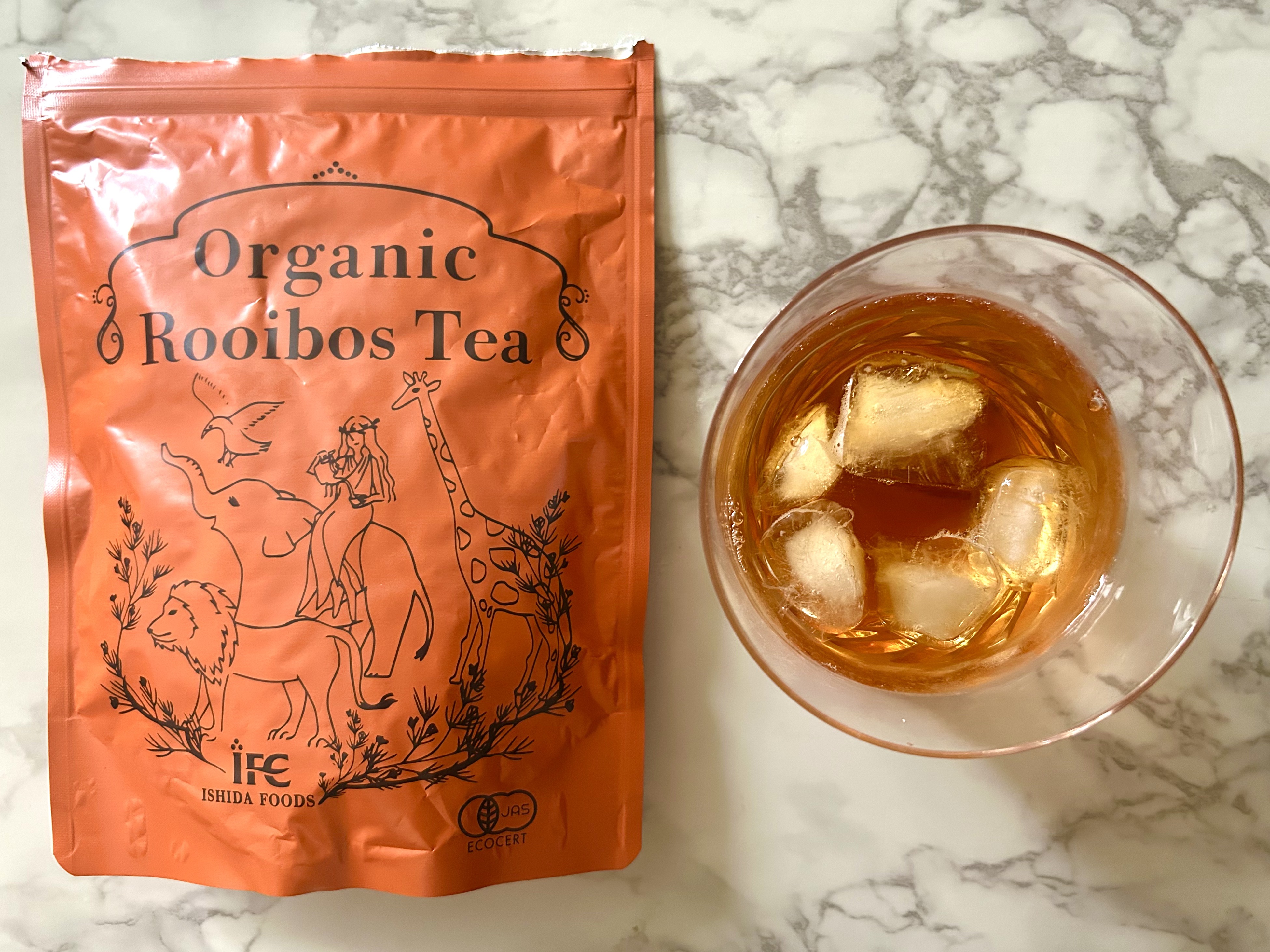 オーガニックルイボスティー/イシダフーズ/その他ドリンクを使ったクチコミ（1枚目）