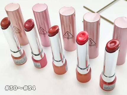 3CE グレイジーリップグロウ/3CE/リップグロスを使ったクチコミ(3枚目)