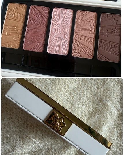 juin“見た目マイナス7歳を目指す” on LIPS 「Dior🎄クチュールアイパレット(ホリデーコレクション2025..」(2枚目)