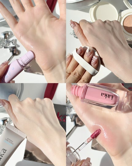 ラカ マキシグレイヤーティント/Laka/リップティントを使ったクチコミ(10枚目)