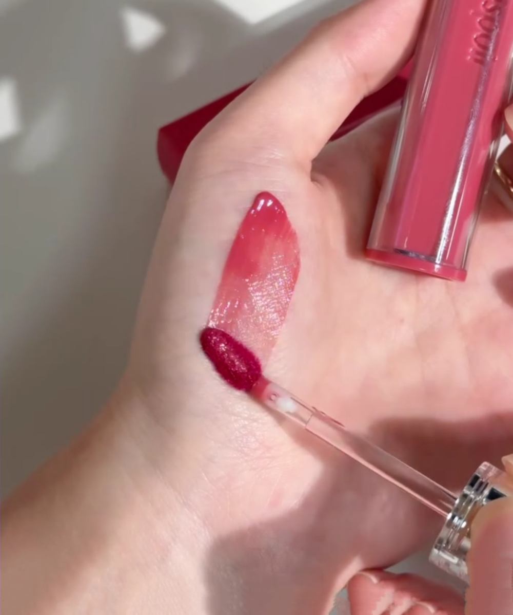 クチュールリップティントグレイズ アップルシャーベット/espoir/リップティントを使ったクチコミ（2枚目）