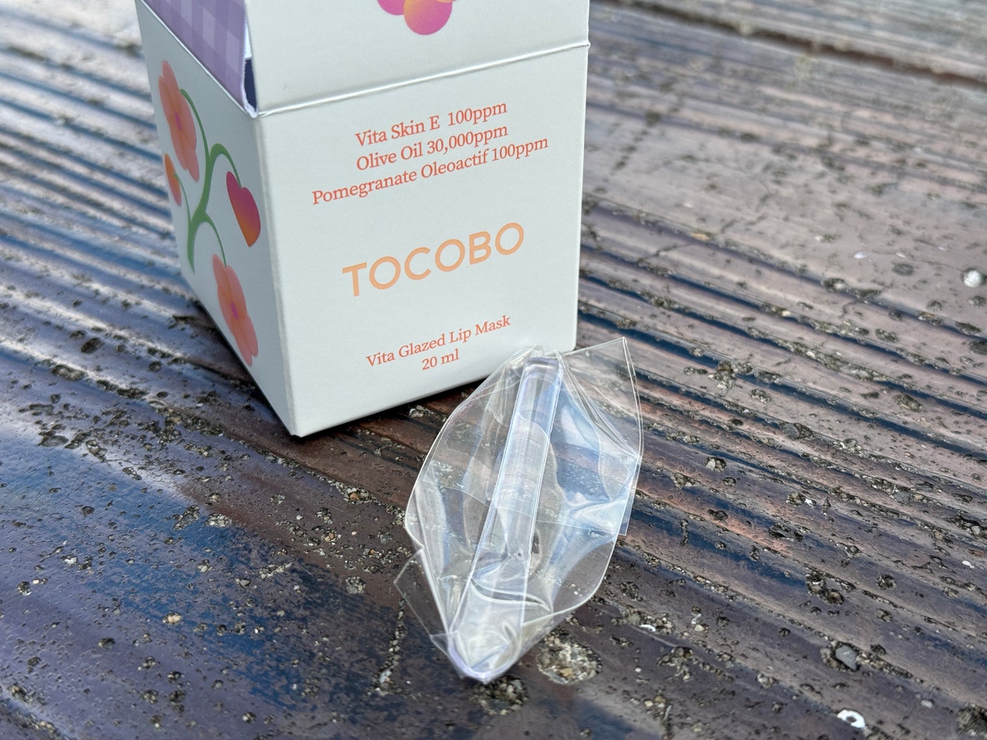 ビタグレーズドリップマスク/TOCOBO/リップマスクを使ったクチコミ(4枚目)