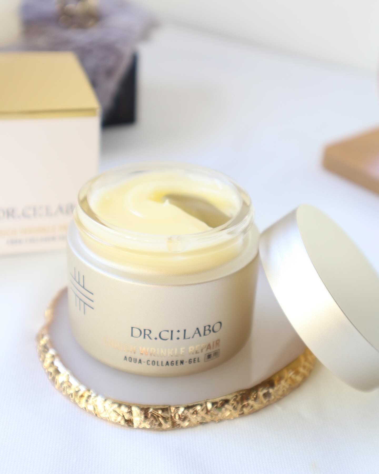 薬用アクアコラーゲンゲル エンリッチリンクルリペア/ドクターシーラボⓇ/フェイスクリームを使ったクチコミ（3枚目）