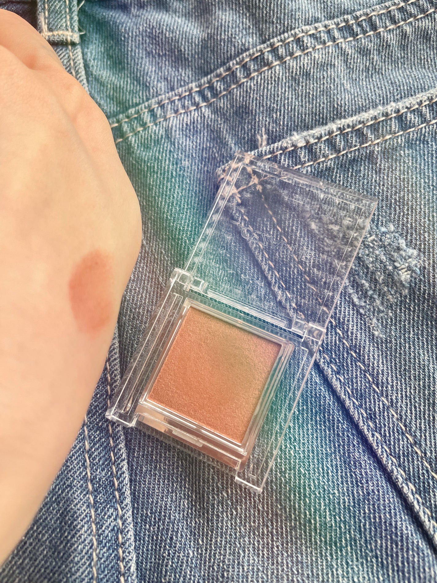 シングルカラーアイシャドウ/CEZANNE/単色アイシャドウを使ったクチコミ(1枚目)