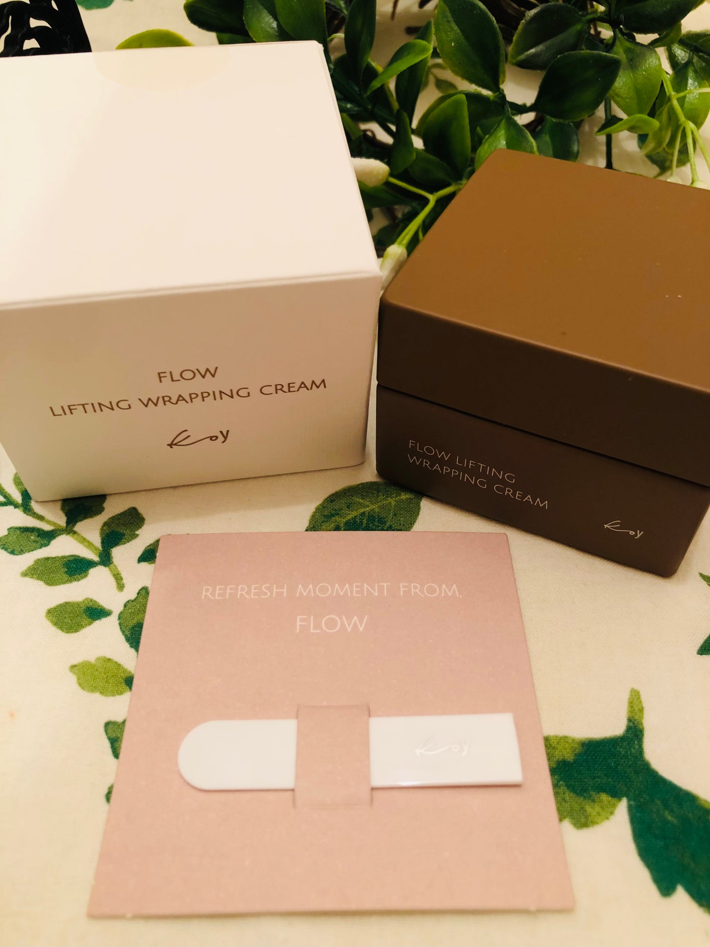 フローリフティングラッピングクリーム/koy/フェイスクリームを使ったクチコミ(1枚目)