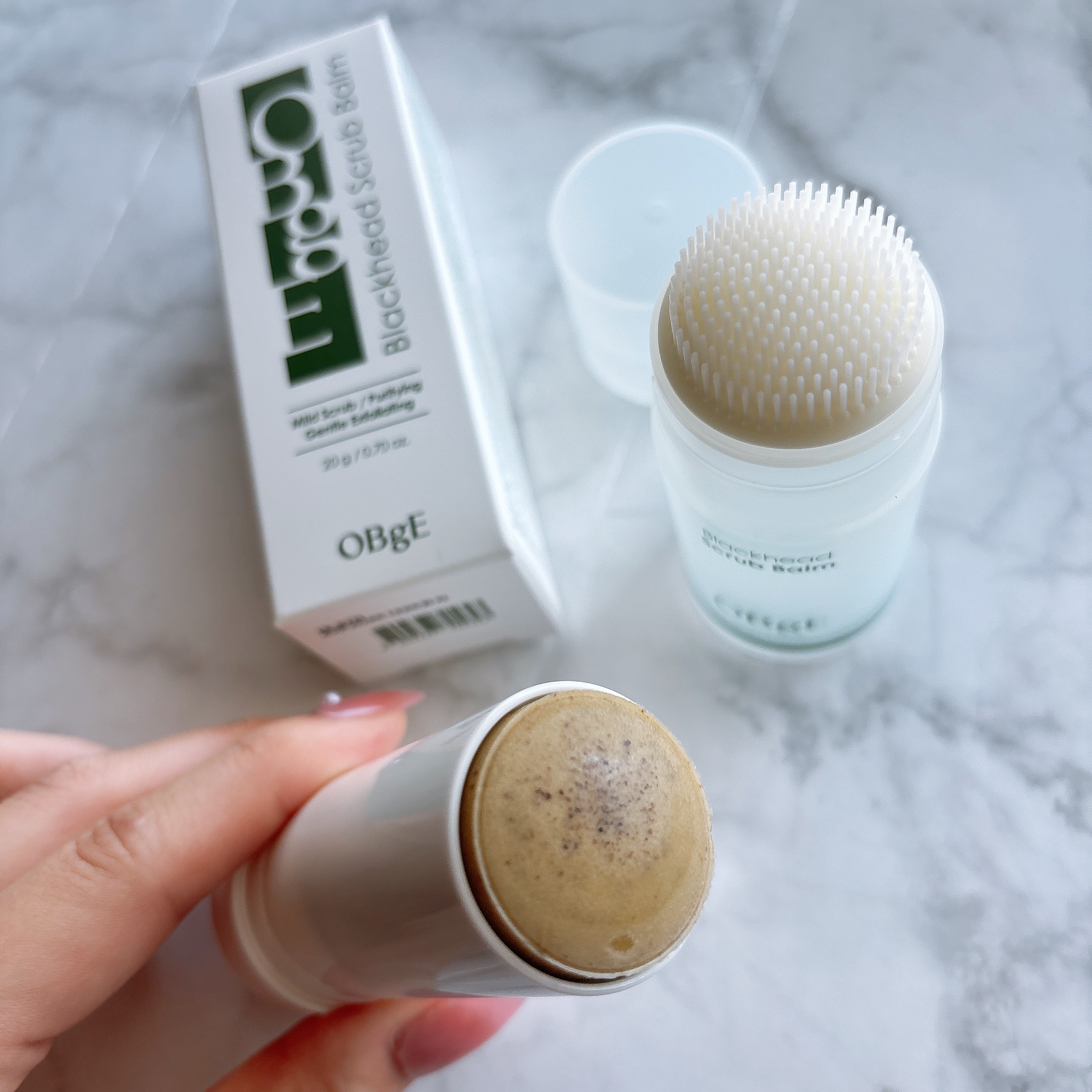 ブラックヘッドバームスクラブ/オブジェ/フェイスバームを使ったクチコミ（2枚目）