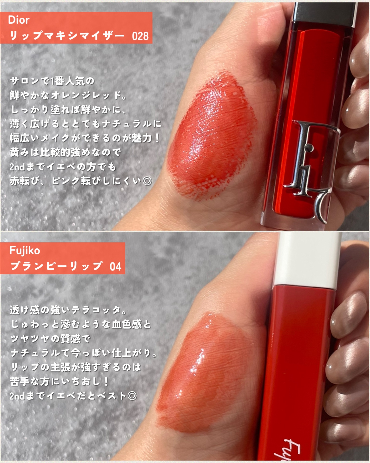 ウォーターリズムグロウティント/TIRTIR(ティルティル)/リップティントを使ったクチコミ（3枚目）