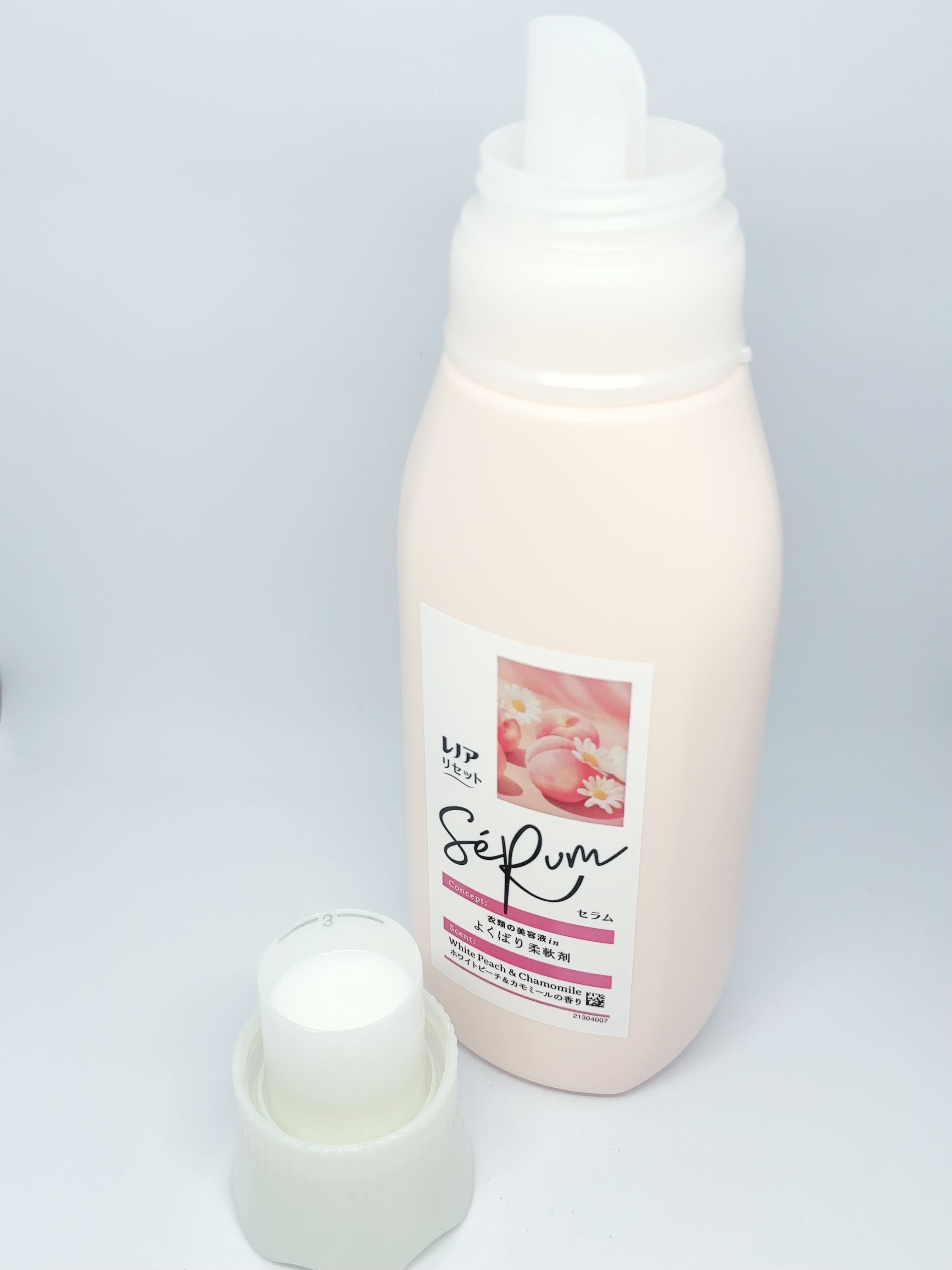 レノアリセット セラム ホワイトピーチ＆カモミールの香り/レノア/柔軟剤を使ったクチコミ（2枚目）