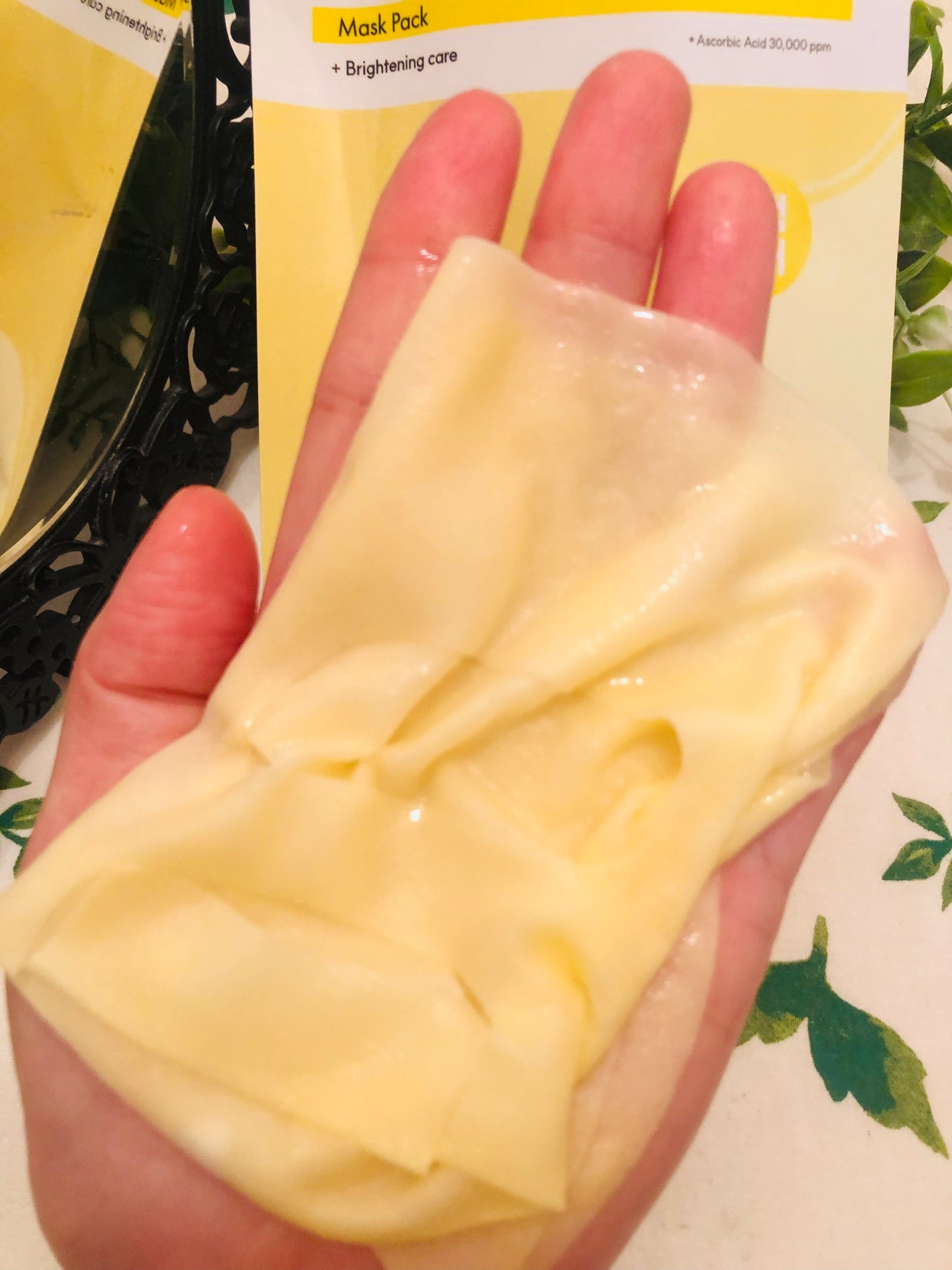 第2世代 ビタエイジングピュアCマスクパック/VARI:HOPE/シートマスク・パックを使ったクチコミ(5枚目)