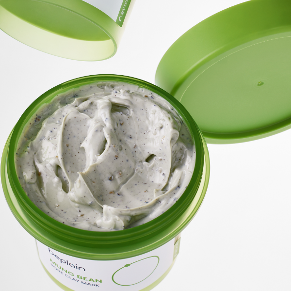 緑豆毛穴クレイパック beplain