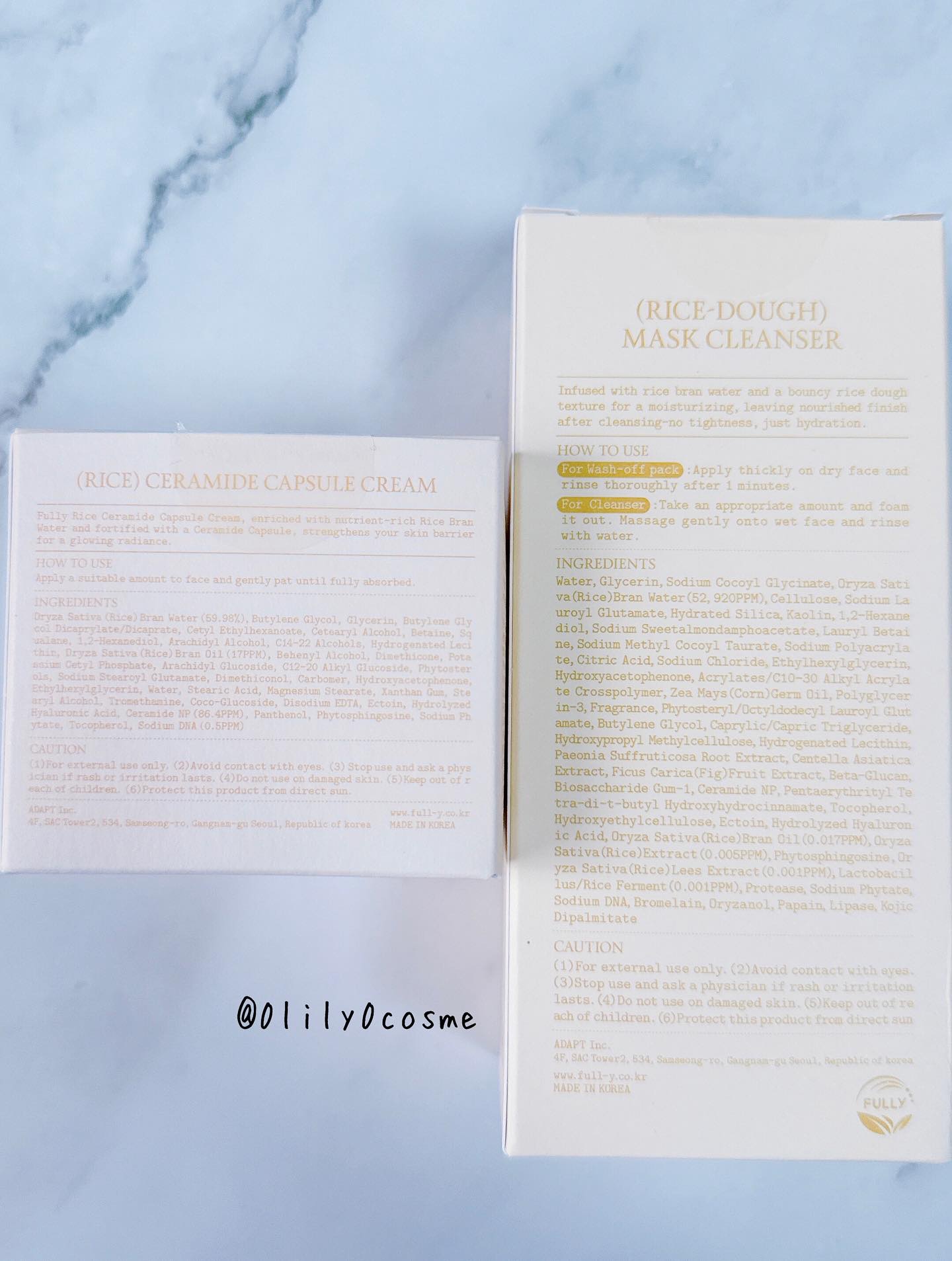 米セラミドカプセルクリーム/FULLY/フェイスクリームを使ったクチコミ（2枚目）