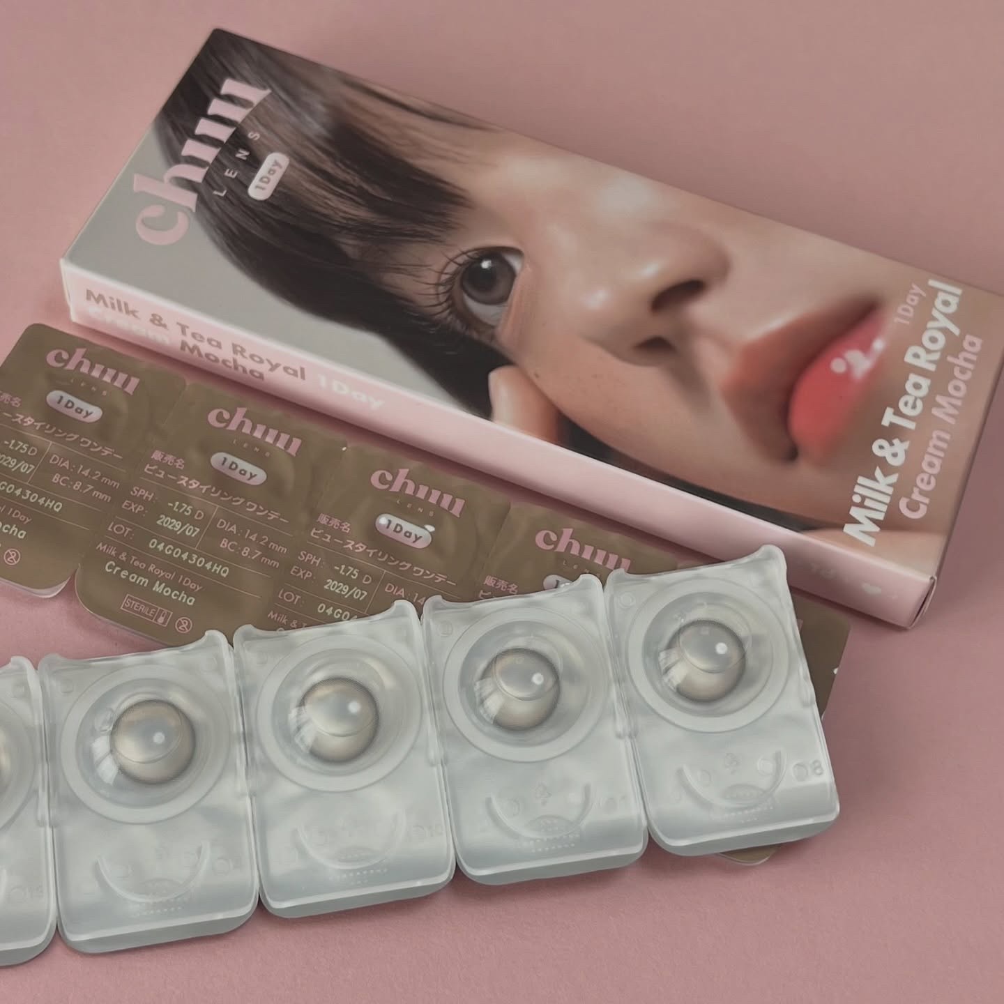 chuuLENS Milk&Tea Royal 1day/chuu LENS/ワンデー（１DAY）カラコンを使ったクチコミ（2枚目）