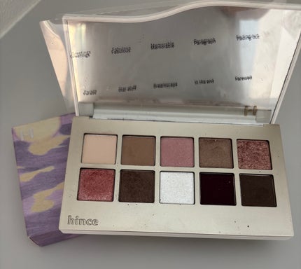 ニューデップスアイシャドウパレット/hince/アイシャドウパレットを使ったクチコミ(1枚目)