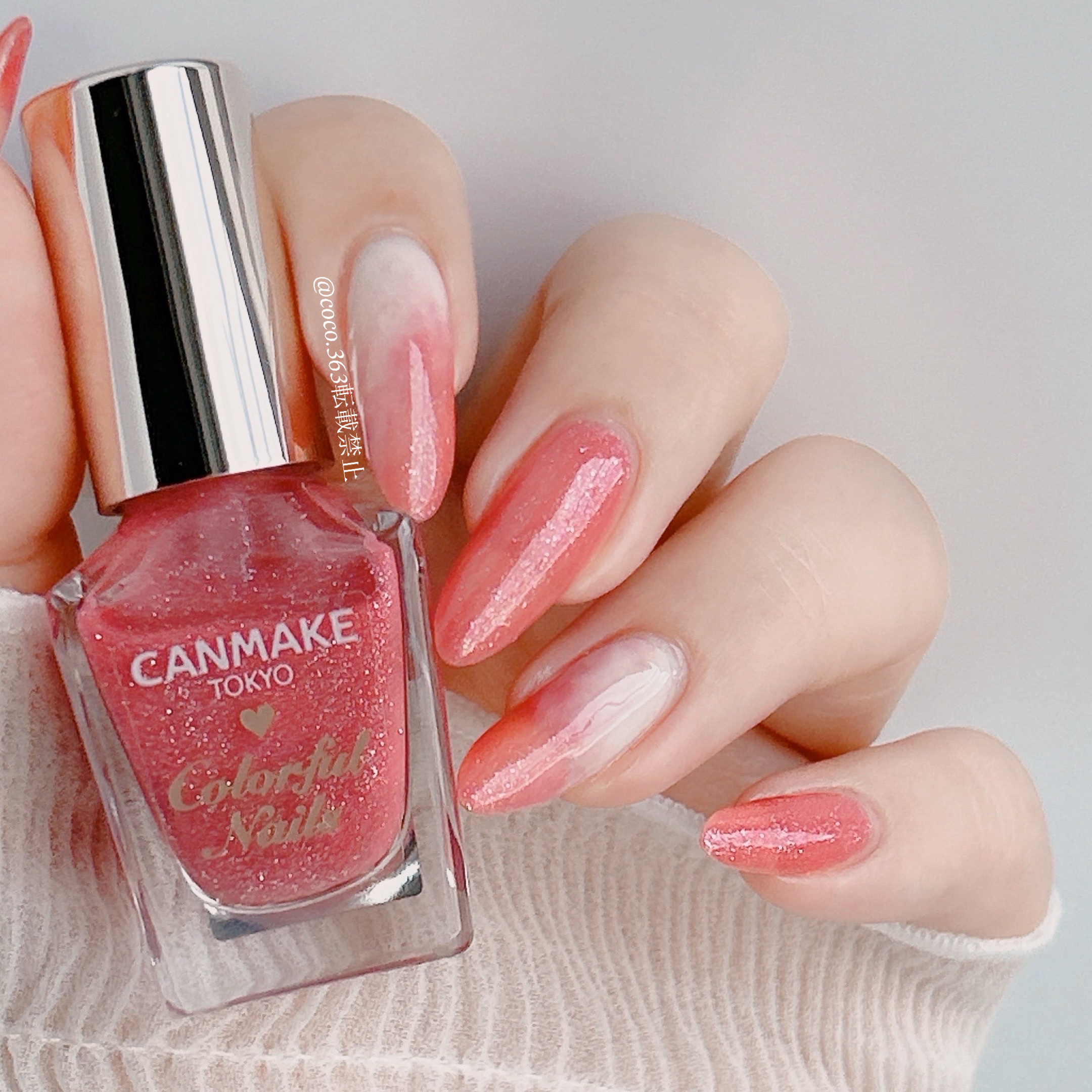 カラフルネイルズ/キャンメイク/マニキュアを使ったクチコミ（3枚目）
