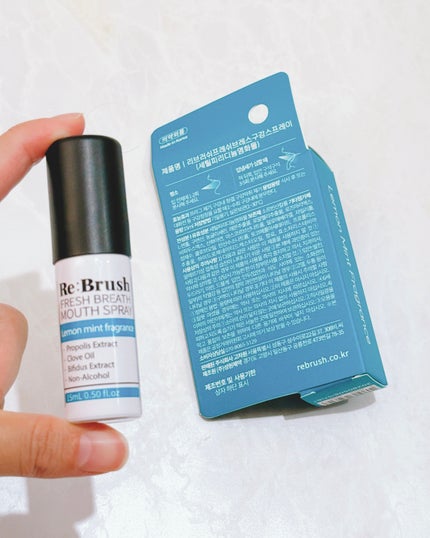 口臭除去クローブ濃縮マウスウォッシュ/Re:Brush/マウスウォッシュ・スプレーを使ったクチコミ(7枚目)