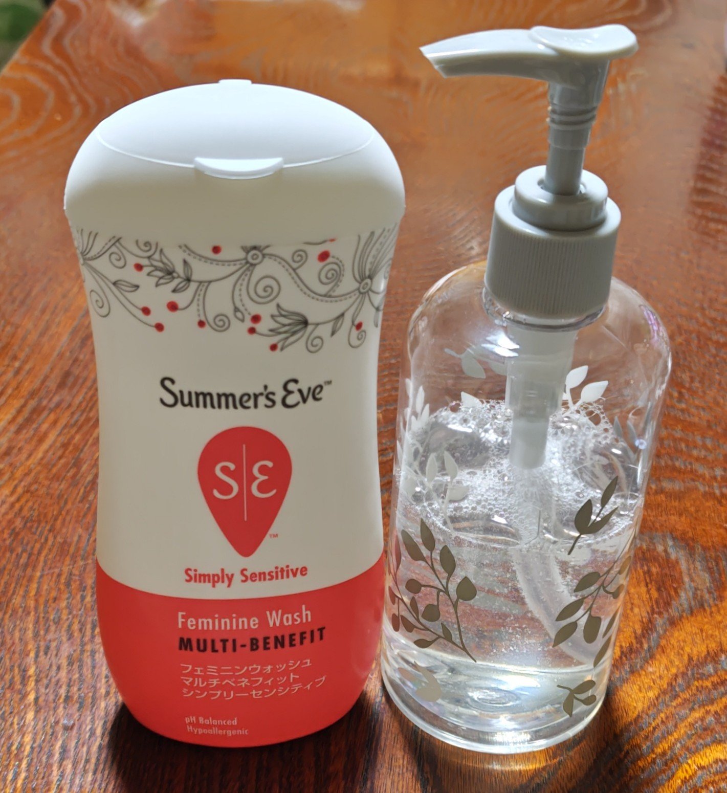 フェミニンウォッシュ マルチベネフィット シンプリーセンシティブ/Summer's Eve(サマーズイブ)/デリケートゾーンケアを使ったクチコミ（1枚目）