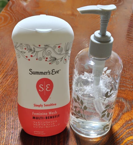 フェミニンウォッシュ マルチベネフィット シンプリーセンシティブ/Summer's Eve(サマーズイブ)/デリケートゾーンケアを使ったクチコミ(1枚目)