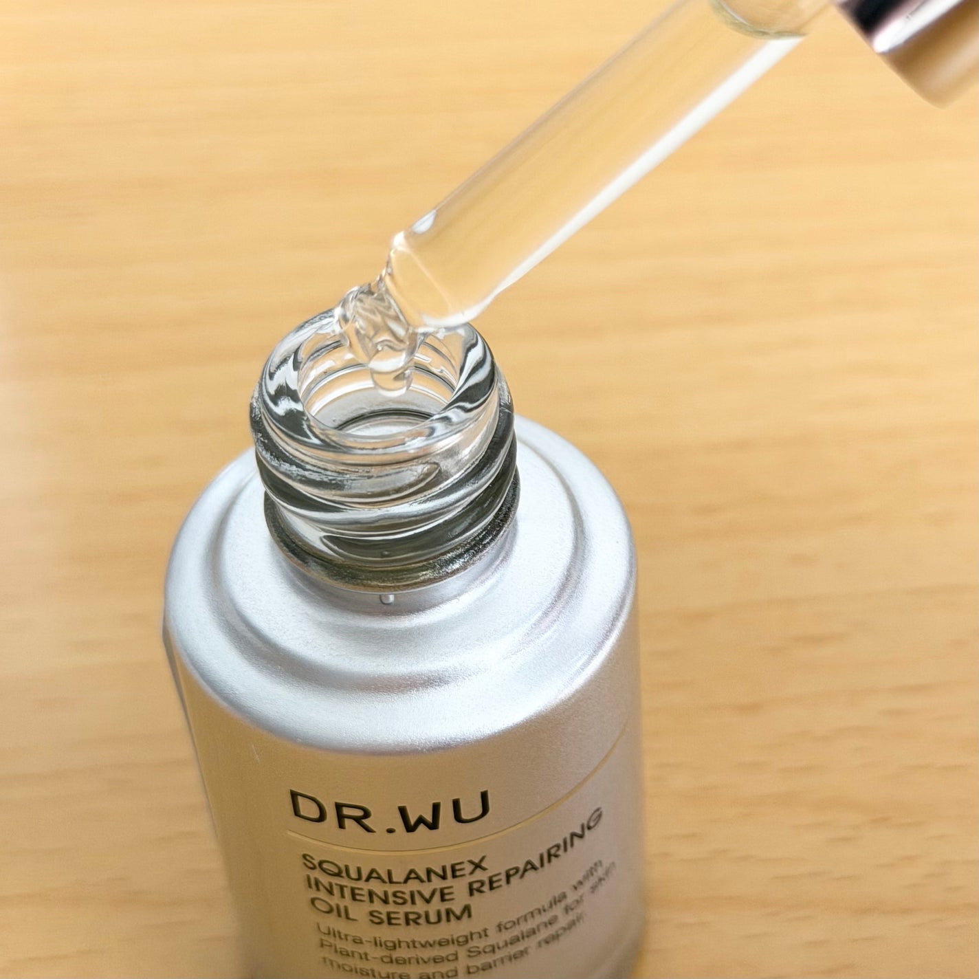 スクワランエクス リペア オイルセラム (旧 エイジバーサル リペア オイルセラム) /DR.WU/フェイスオイルを使ったクチコミ(2枚目)