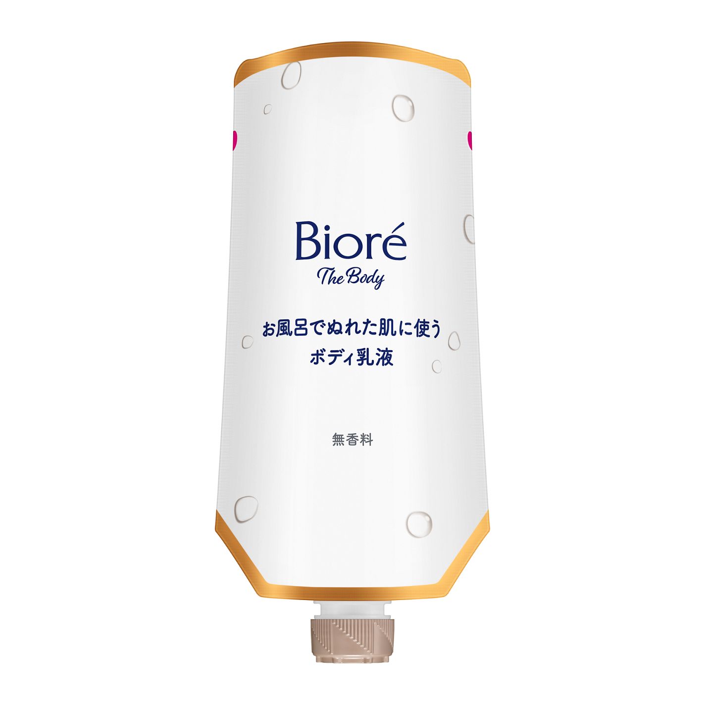 ビオレ ザ ボディ お風呂でぬれた肌に使うボディ乳液 肌すべすべ 無香料 つりさげパック(つけかえ用) 285ml