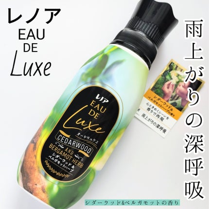 レノア オードリュクス シダーウッド&ベルガモットハーブの香り/レノア/柔軟剤を使ったクチコミ(1枚目)