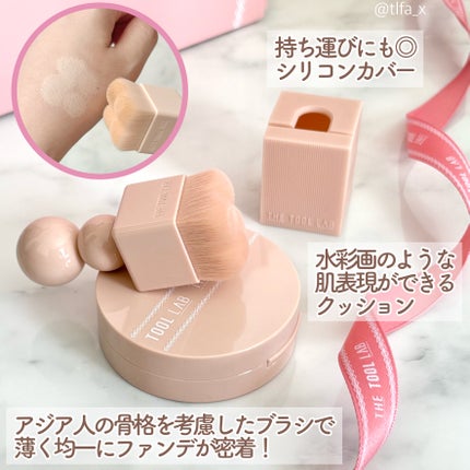 スタンプスキンフィットクッショングロウ/THE TOOL LAB/クッションファンデーションを使ったクチコミ(4枚目)