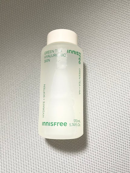 グリーンティー ヒアルロン スキン/innisfree/化粧水を使ったクチコミ(1枚目)