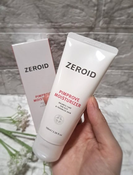 ピンプローブモイスチャーライザー/ZEROID/フェイスクリームを使ったクチコミ(2枚目)