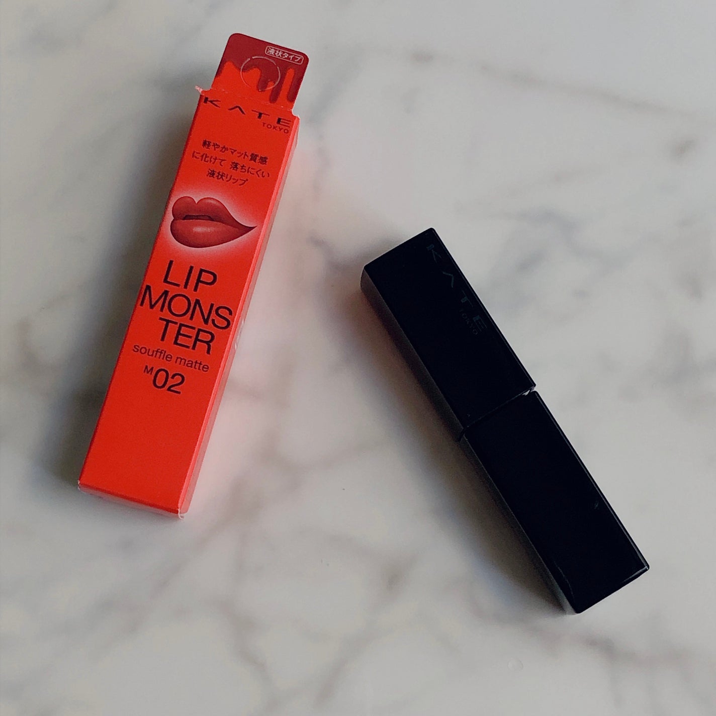 リップモンスター スフレマット/KATE/口紅を使ったクチコミ(1枚目)