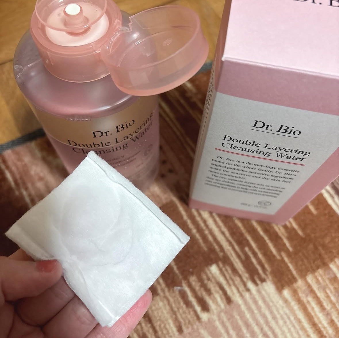 ダブルレイヤリングクレンジングウォーター/Dr.Bio/クレンジングウォーターを使ったクチコミ(3枚目)