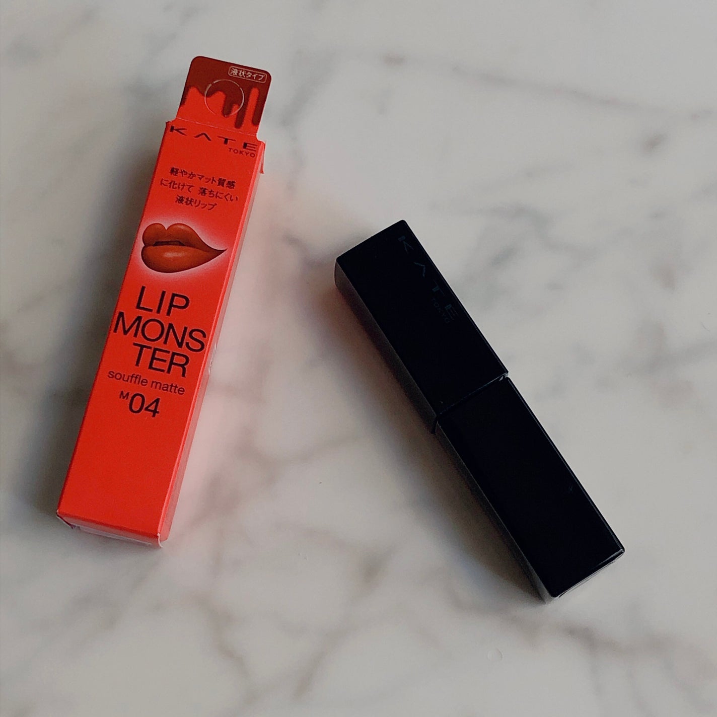 リップモンスター スフレマット/KATE/口紅を使ったクチコミ(1枚目)