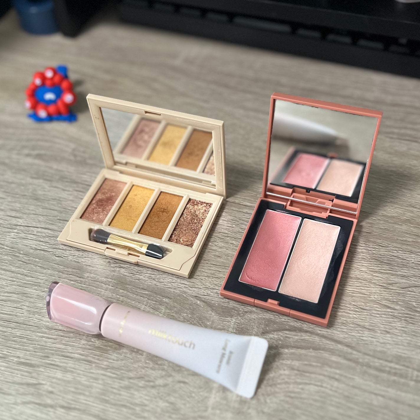 THREE シマリング グロー デュオ/THREE/クリームハイライトを使ったクチコミ(1枚目)