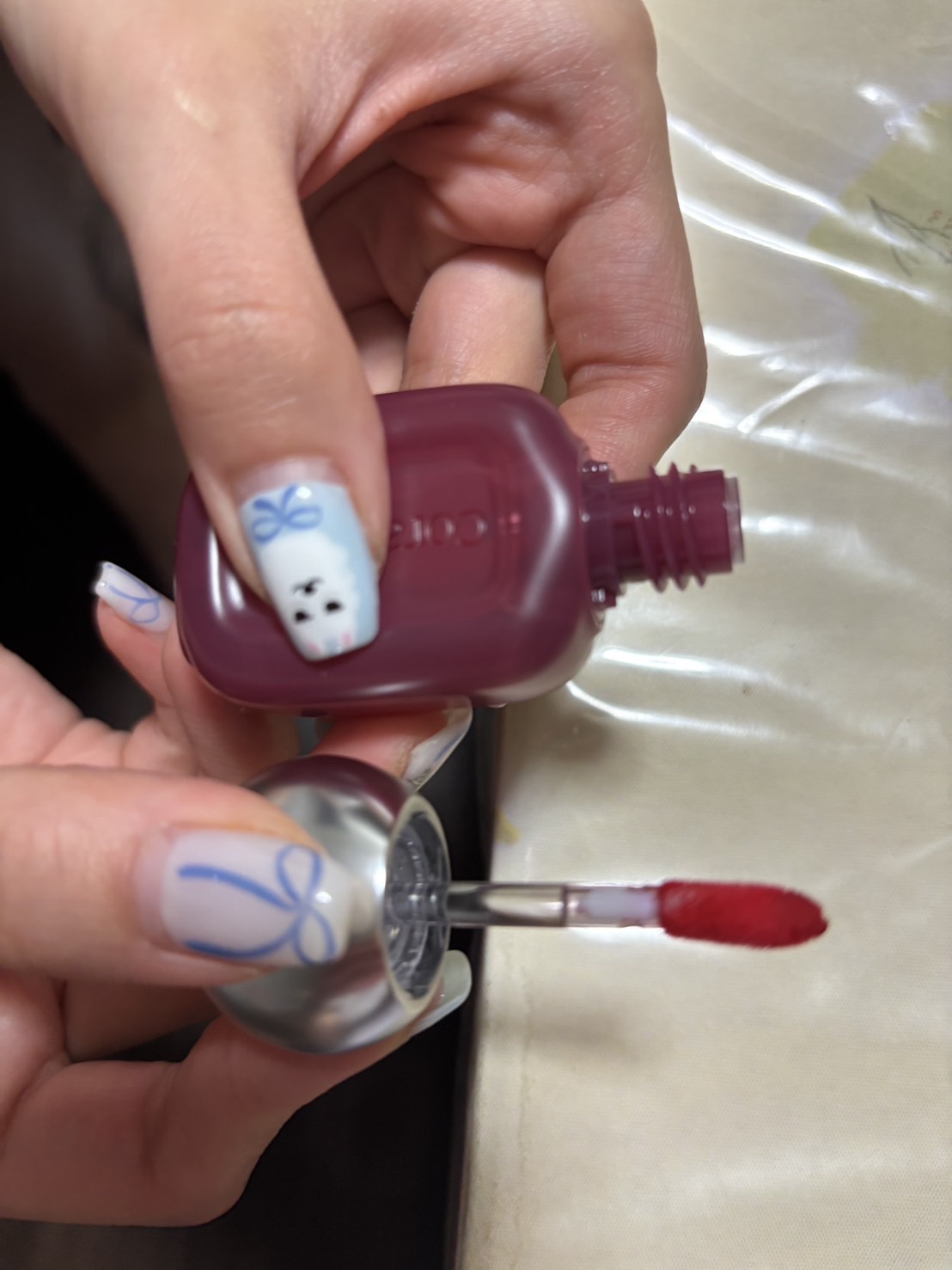 ベア ベルベット ティント/Coralhaze/リップティントを使ったクチコミ（3枚目）