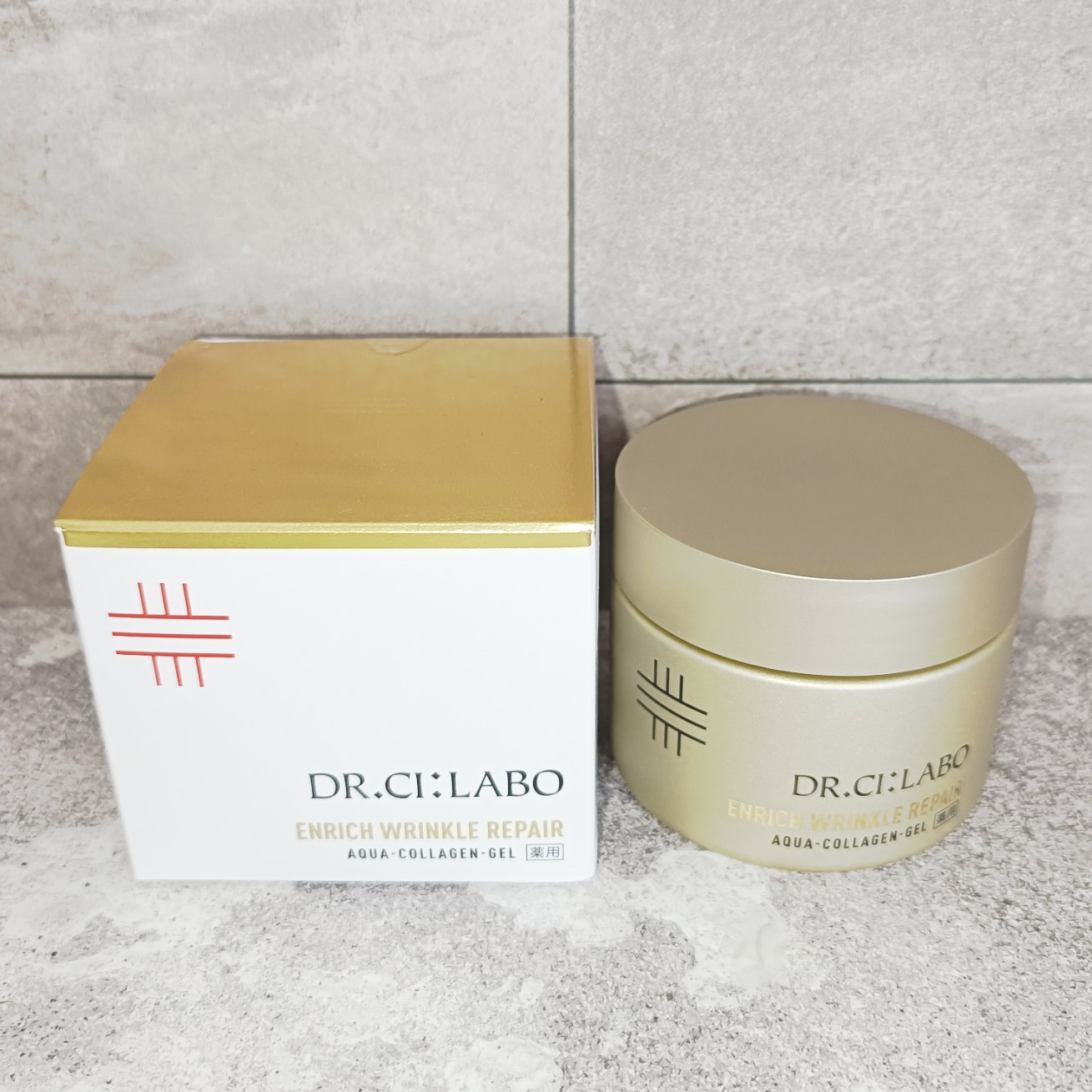 薬用アクアコラーゲンゲル エンリッチリンクルリペア/ドクターシーラボⓇ/フェイスクリームを使ったクチコミ（1枚目）