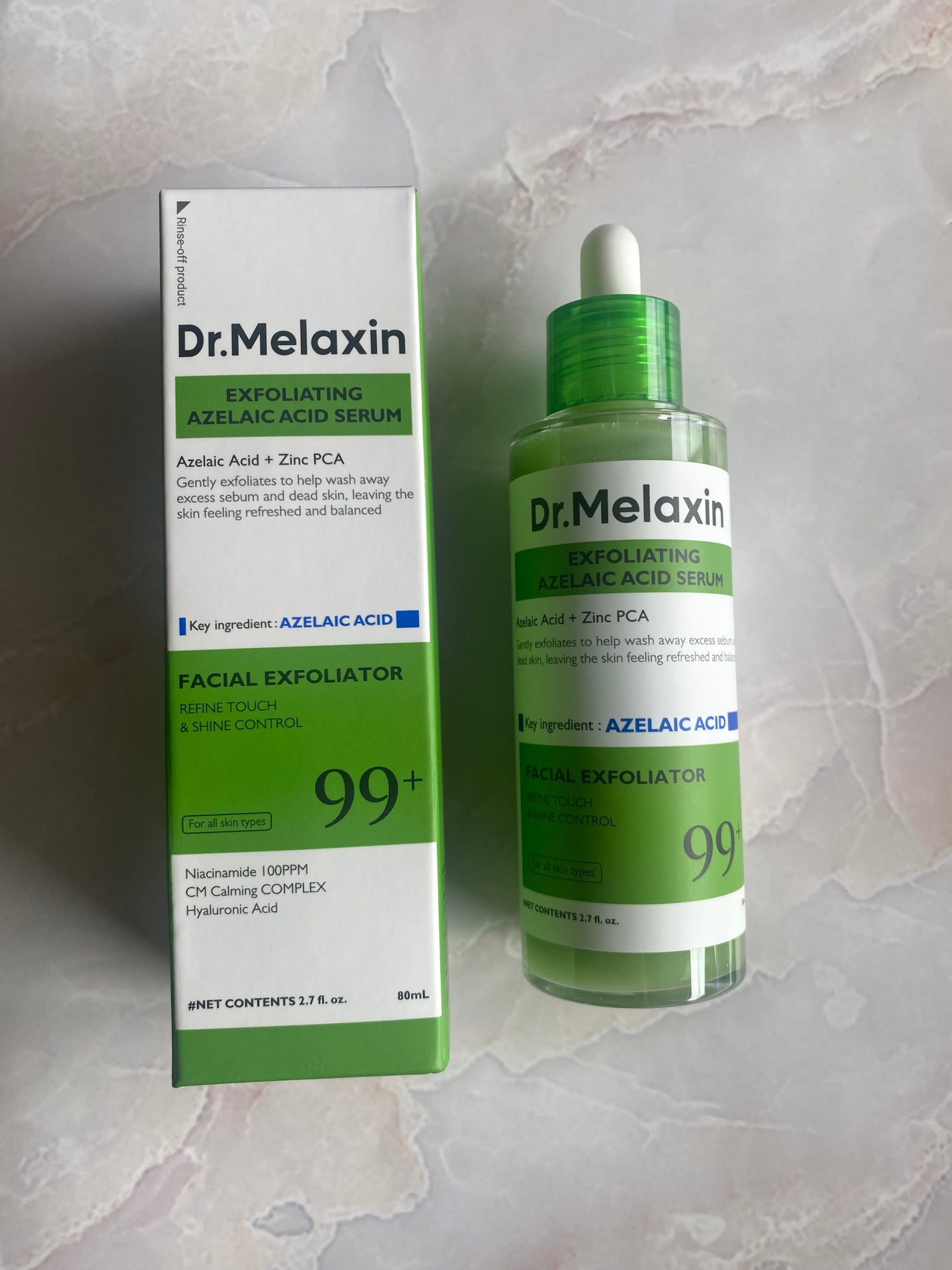 アゼライン酸ゴマージュピーリングセラム/Dr.Melaxin/美容液を使ったクチコミ(3枚目)