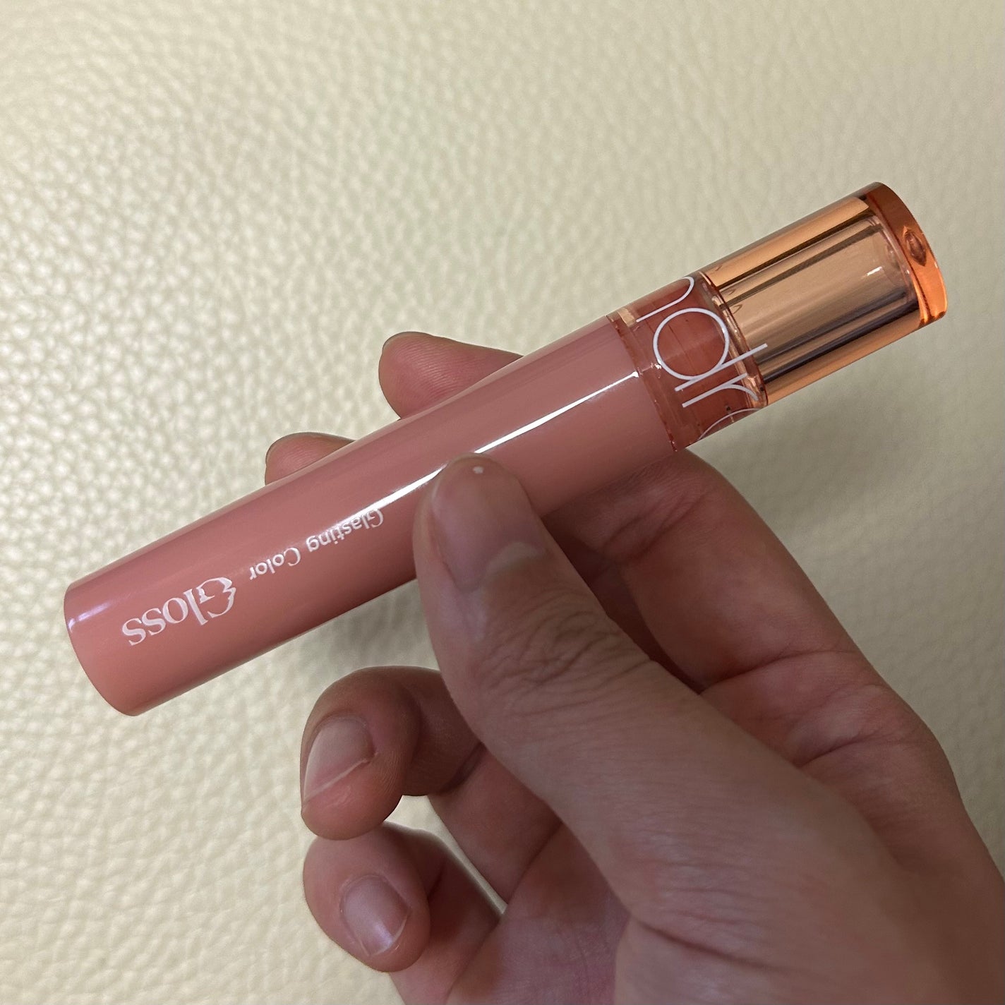 グラスティングカラーグロス/rom&nd/リップグロスを使ったクチコミ(2枚目)