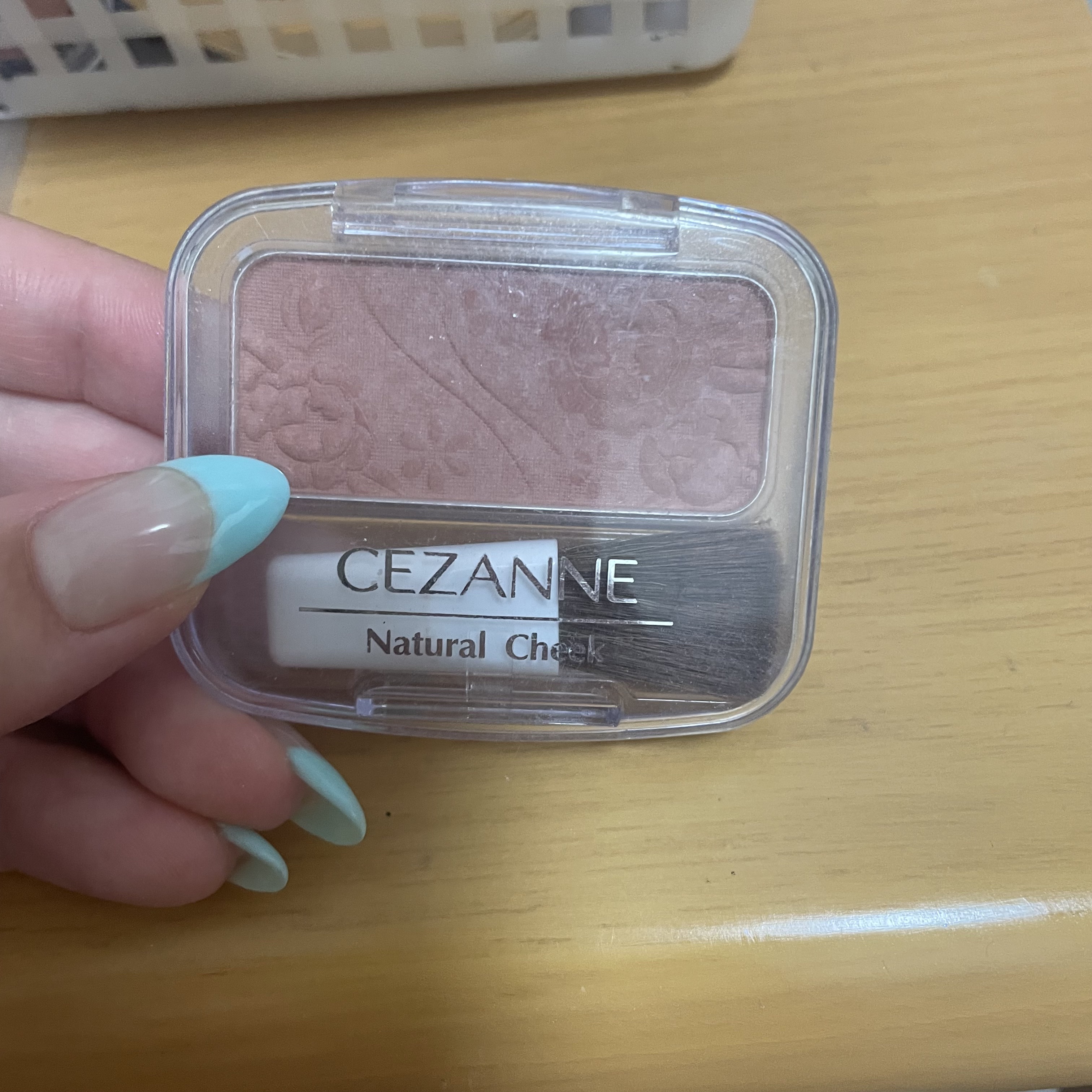 ナチュラル チークN/CEZANNE/パウダーチークを使ったクチコミ（1枚目）