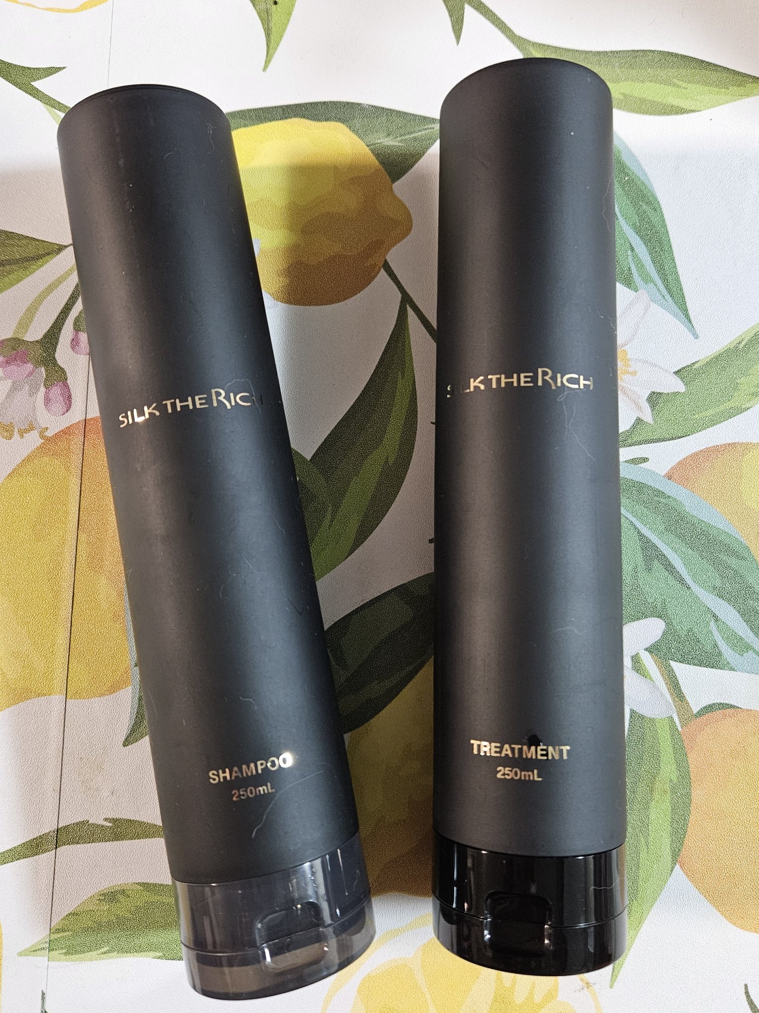 SILK THE RICH スカルプ&リペア シャンプー・トリートメント/SILK THE RICH/市販シャンプーを使ったクチコミ（1枚目）