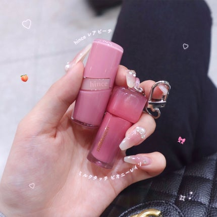 ロウグロウジェルティント/hince/リップティントを使ったクチコミ(1枚目)