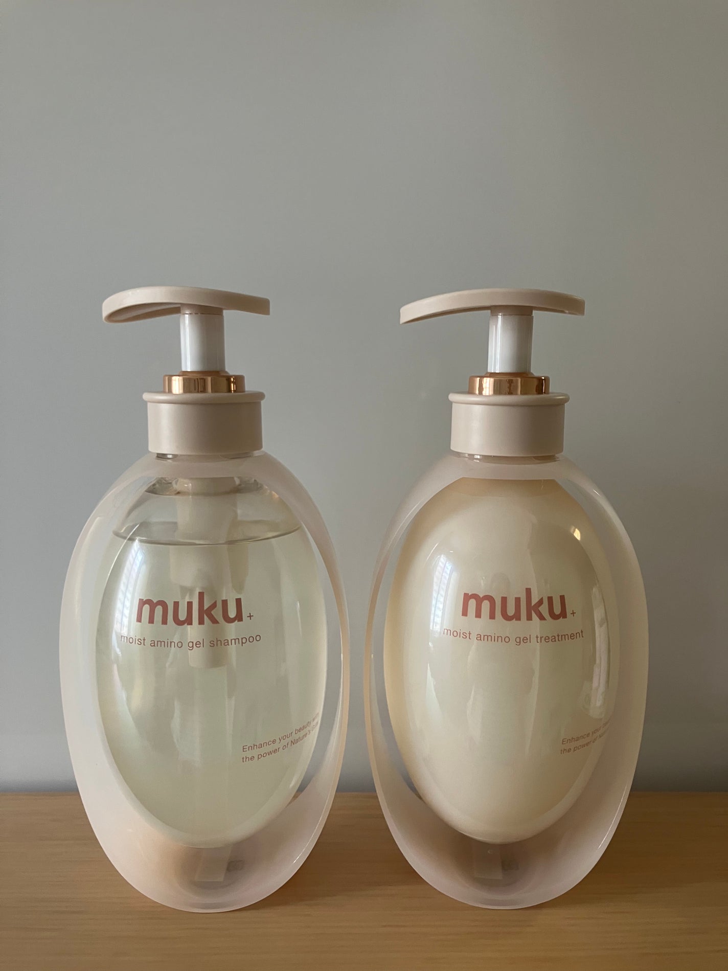 ムク+ モイスト アミノジェル シャンプー/ヘアトリートメント/muku+/市販シャンプーを使ったクチコミ(1枚目)