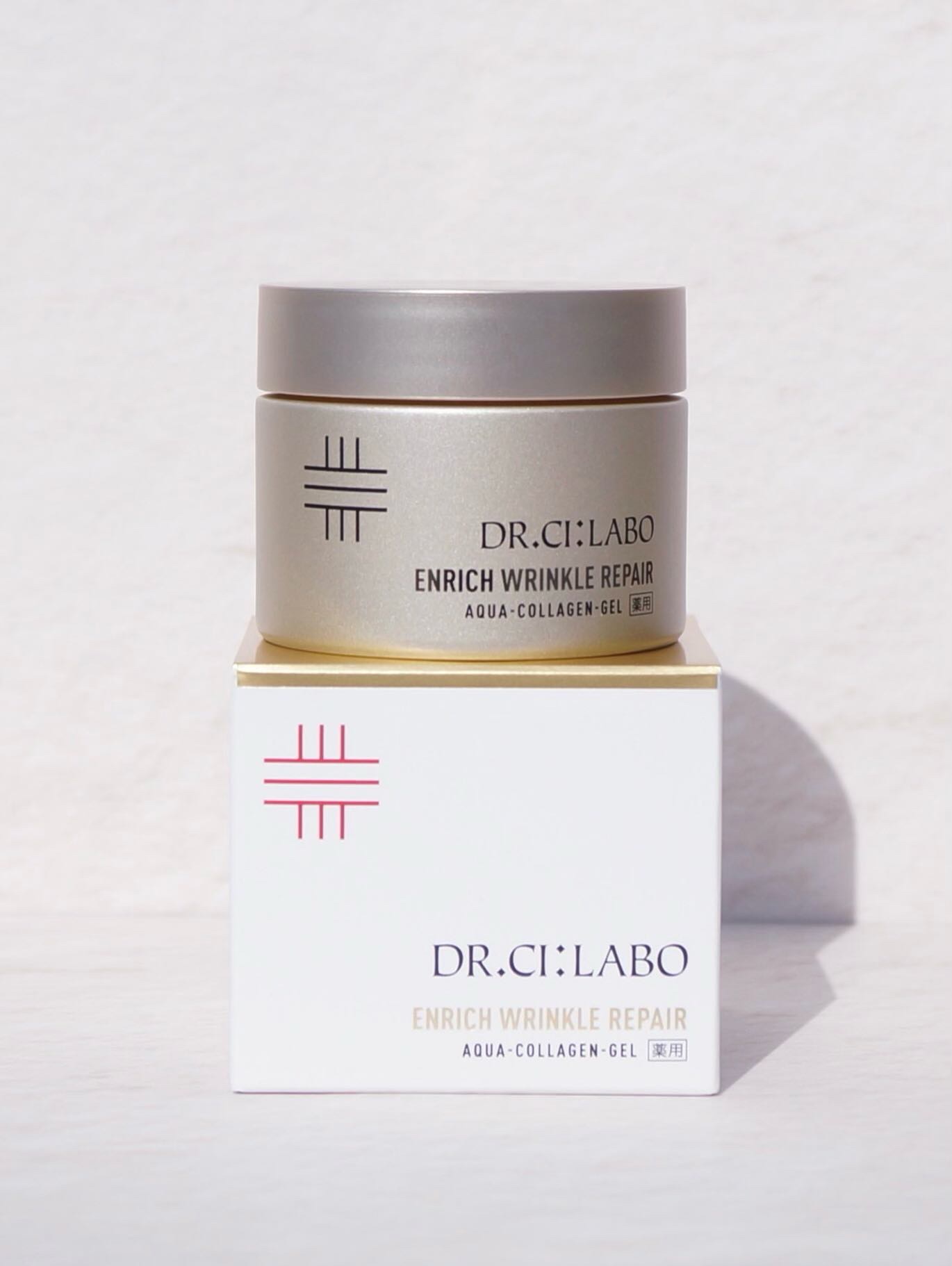 薬用アクアコラーゲンゲル エンリッチリンクルリペア/ドクターシーラボⓇ/フェイスクリームを使ったクチコミ（2枚目）