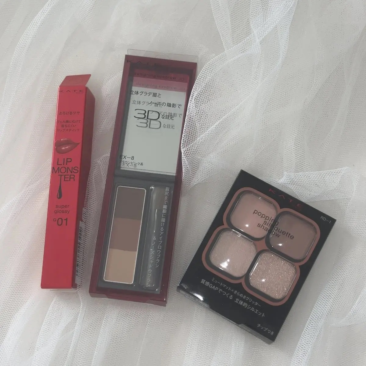 ケイト デザイニングアイブロウ3D/KATE/パウダーアイブロウを使ったクチコミ（1枚目）