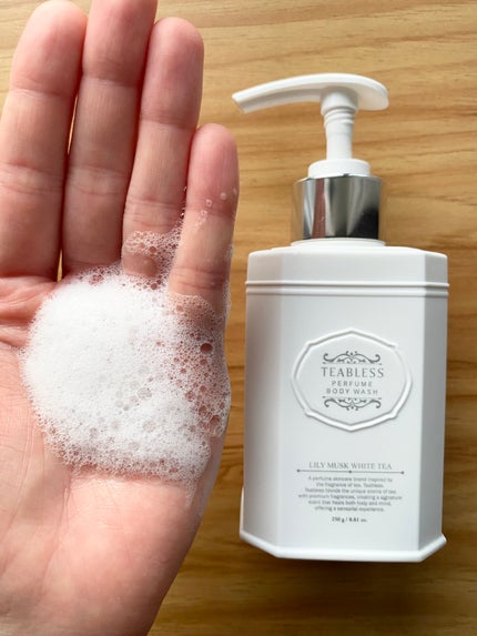 パフュームボディウォッシュ リリームスクホワイトティー/TEABLESS/ボディソープを使ったクチコミ(3枚目)
