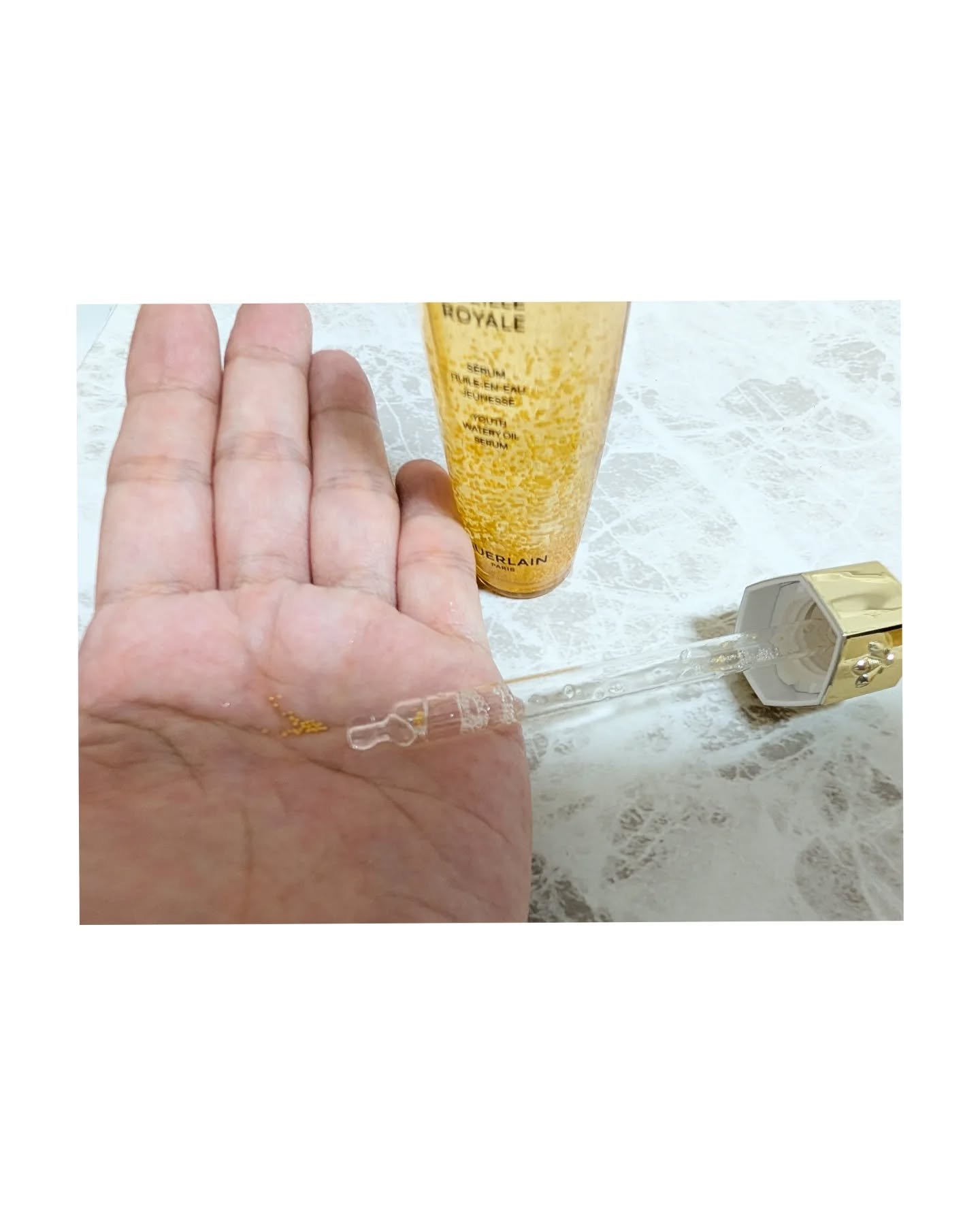 アベイユ ロイヤル ウォータリー オイル セロム/GUERLAIN/美容液を使ったクチコミ（2枚目）