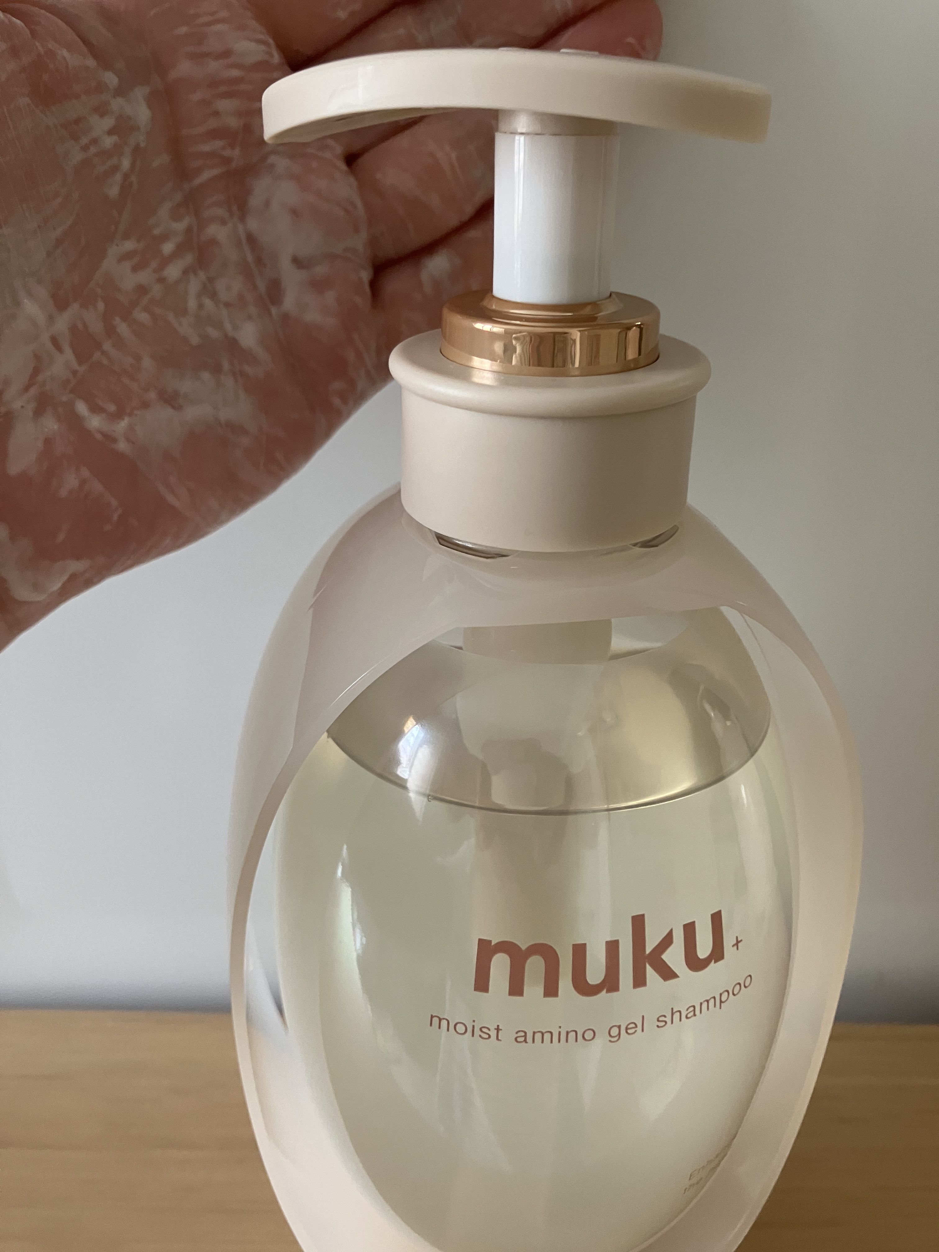 ムク+　モイスト　アミノジェル　シャンプー/ヘアトリートメント/muku+/市販シャンプーを使ったクチコミ（3枚目）